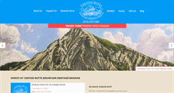 Desktop Screenshot of crestedbuttemuseum.com